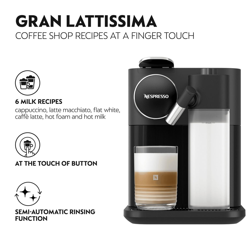NuvoCafe Gran Lattissima, Noir